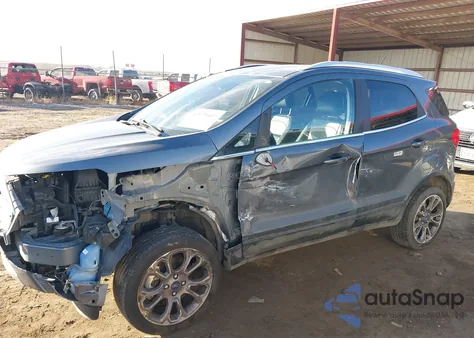 2020 Ford Ecosport Titanium z USA, uszkodzony, nr VIN MAJ6S3KL0LC321624